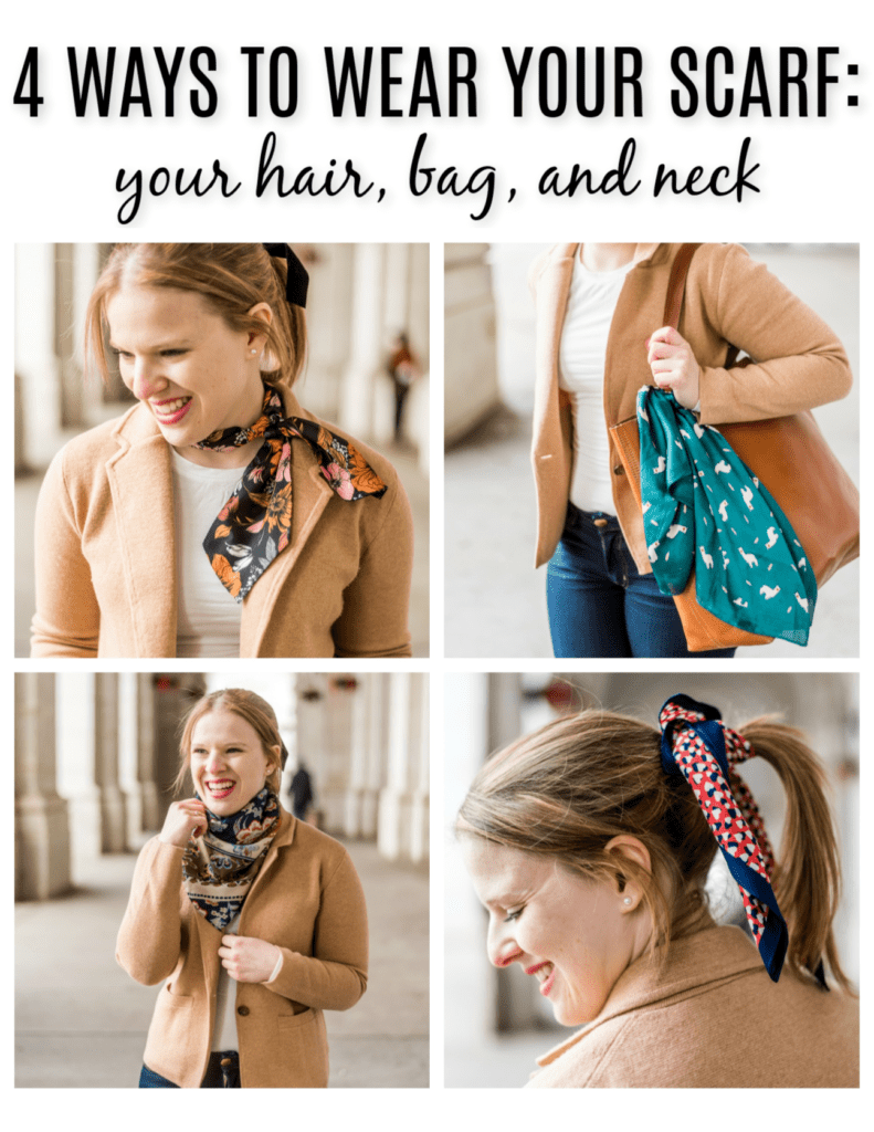 Different Ways To Tie Scarves Around Your Neck