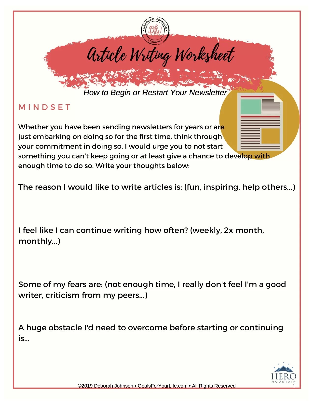 How To Start Article Writing