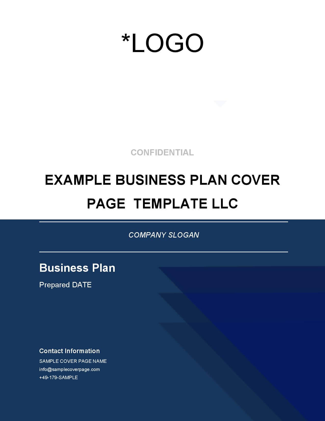 Writing A Business Plan Template