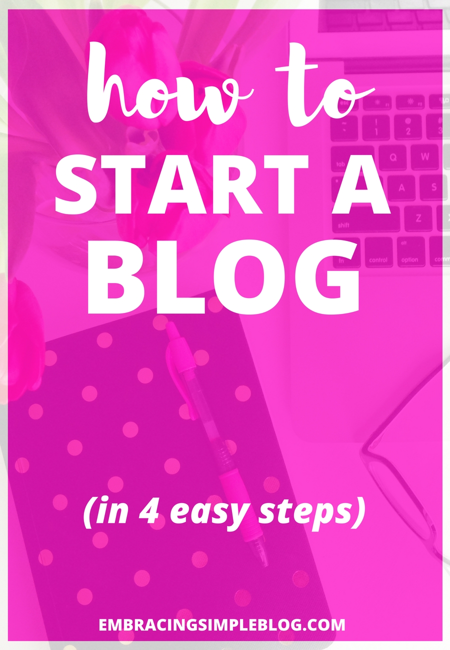 Start Your Own Blog Site