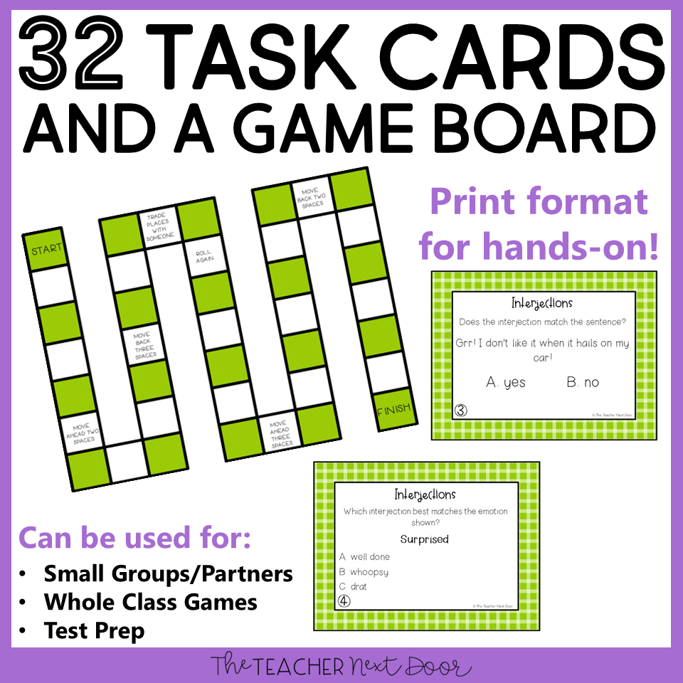 Finish The Sentence Card Game
