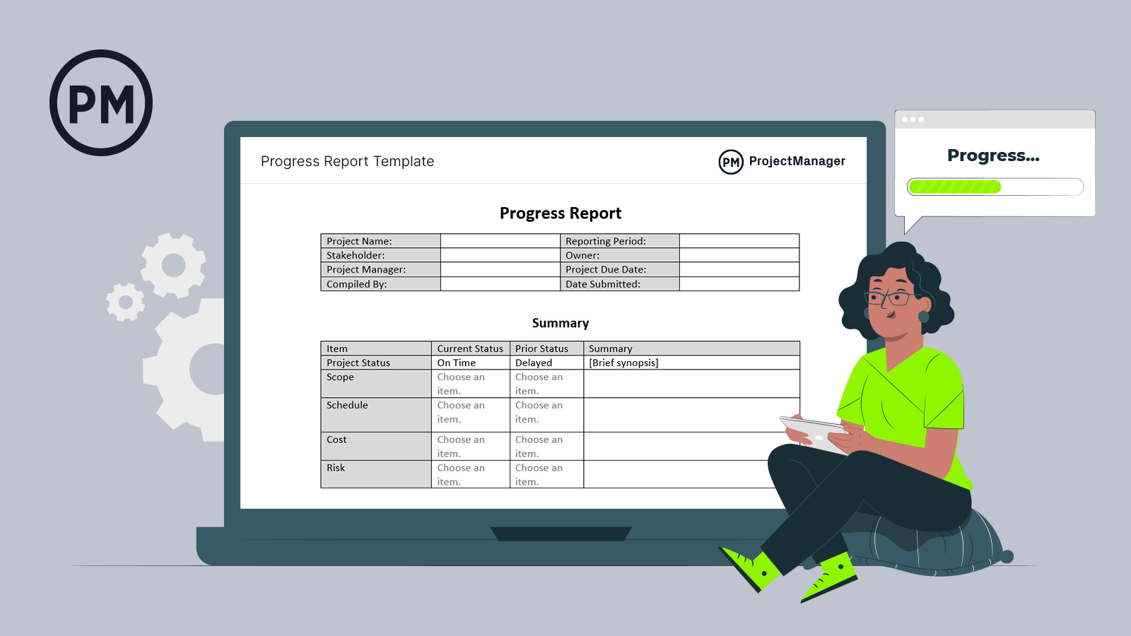 Writing A Project Report Template