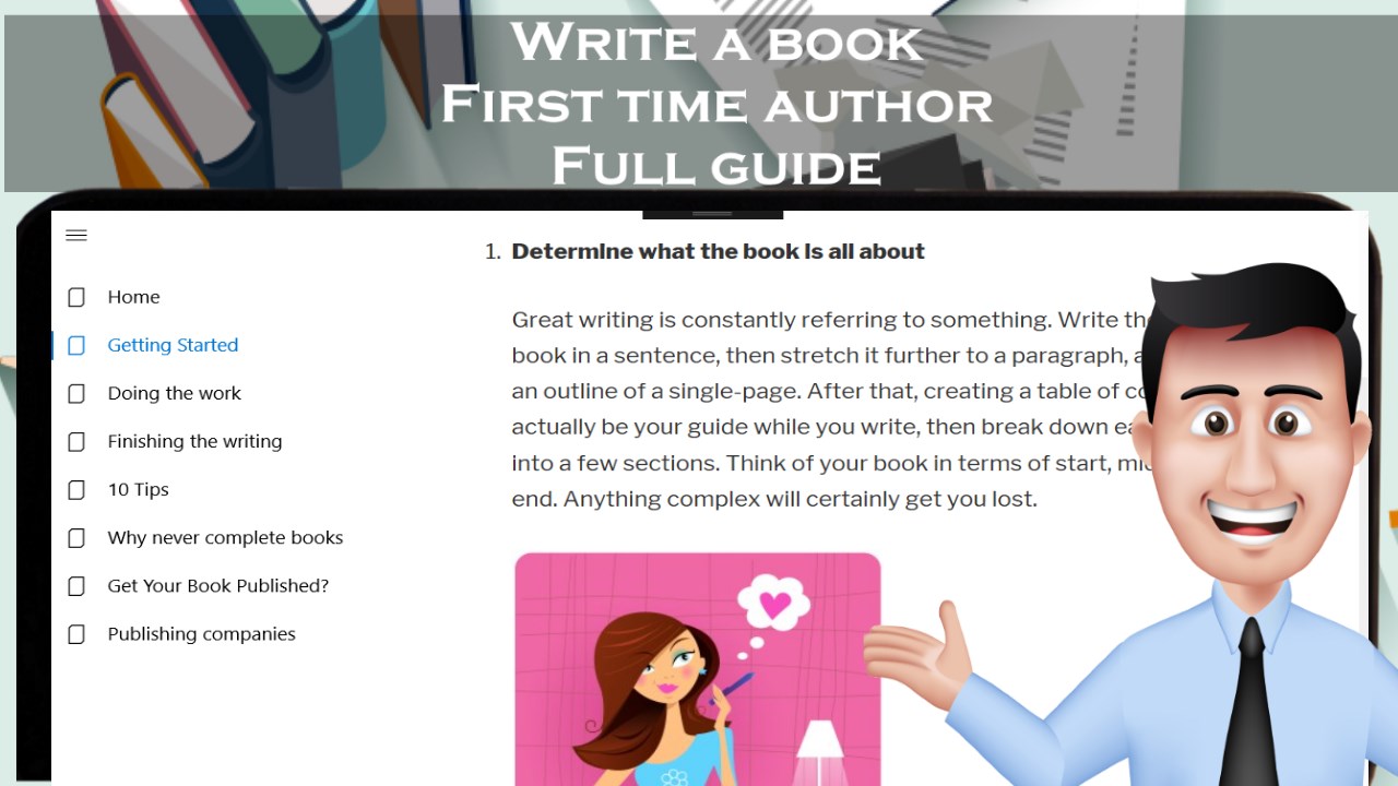 Tips On Writing Your First Book