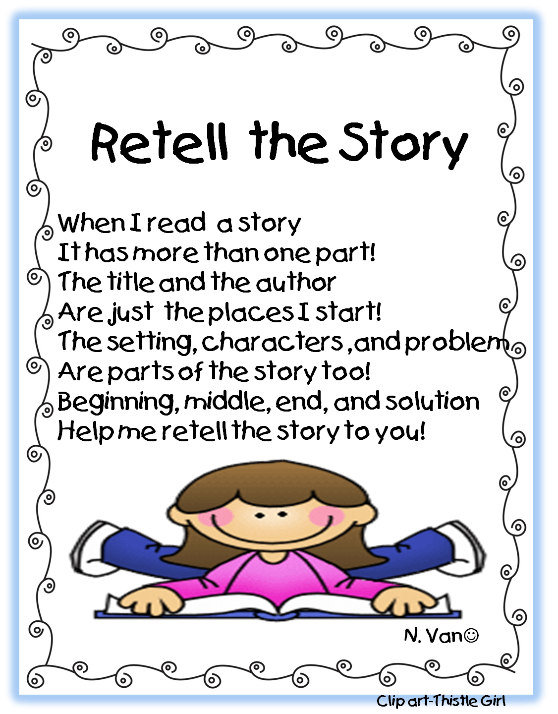 Beginning Middle And End Of A Story For Kindergarten