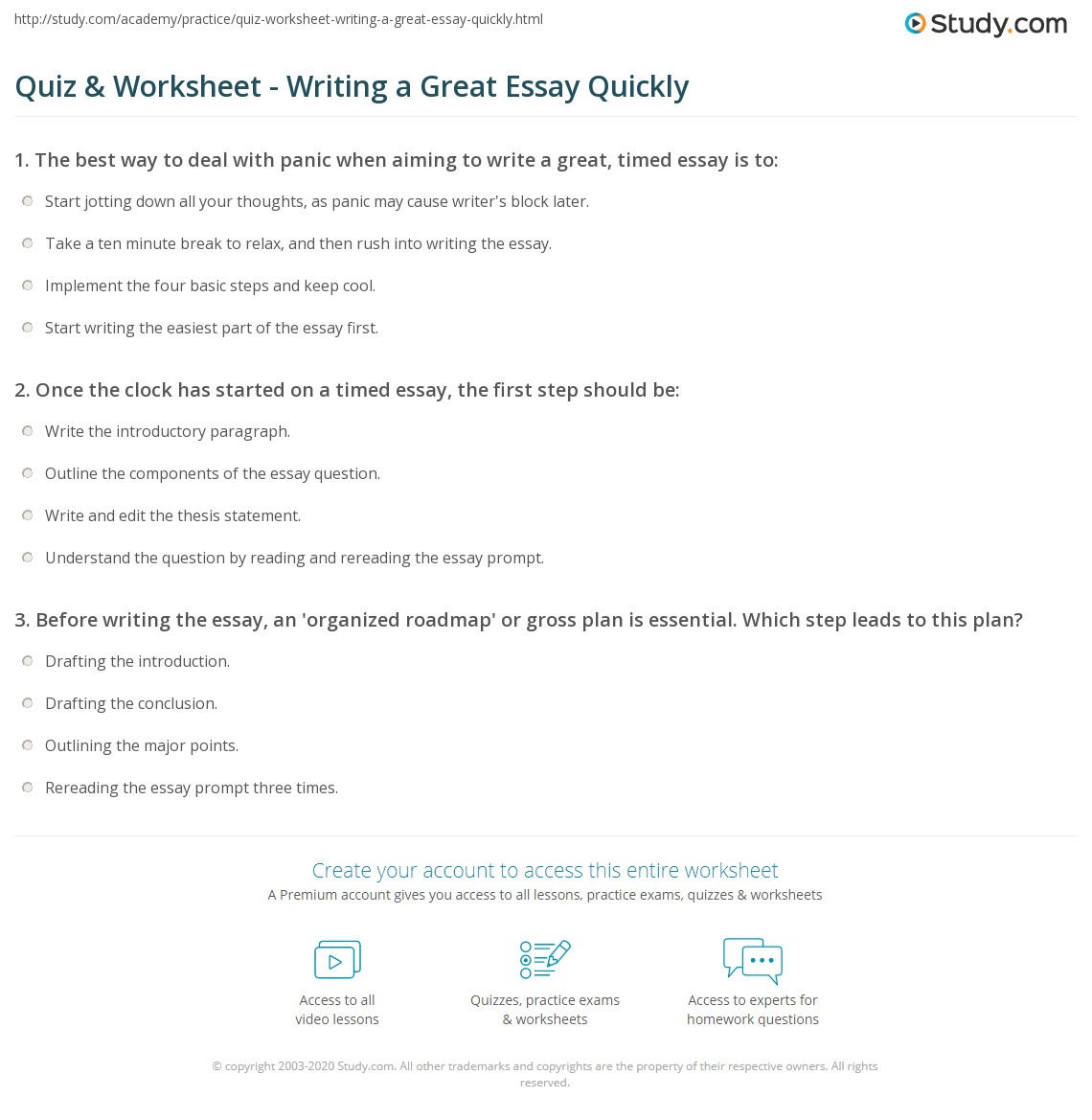 Good Ways To Start An Essay