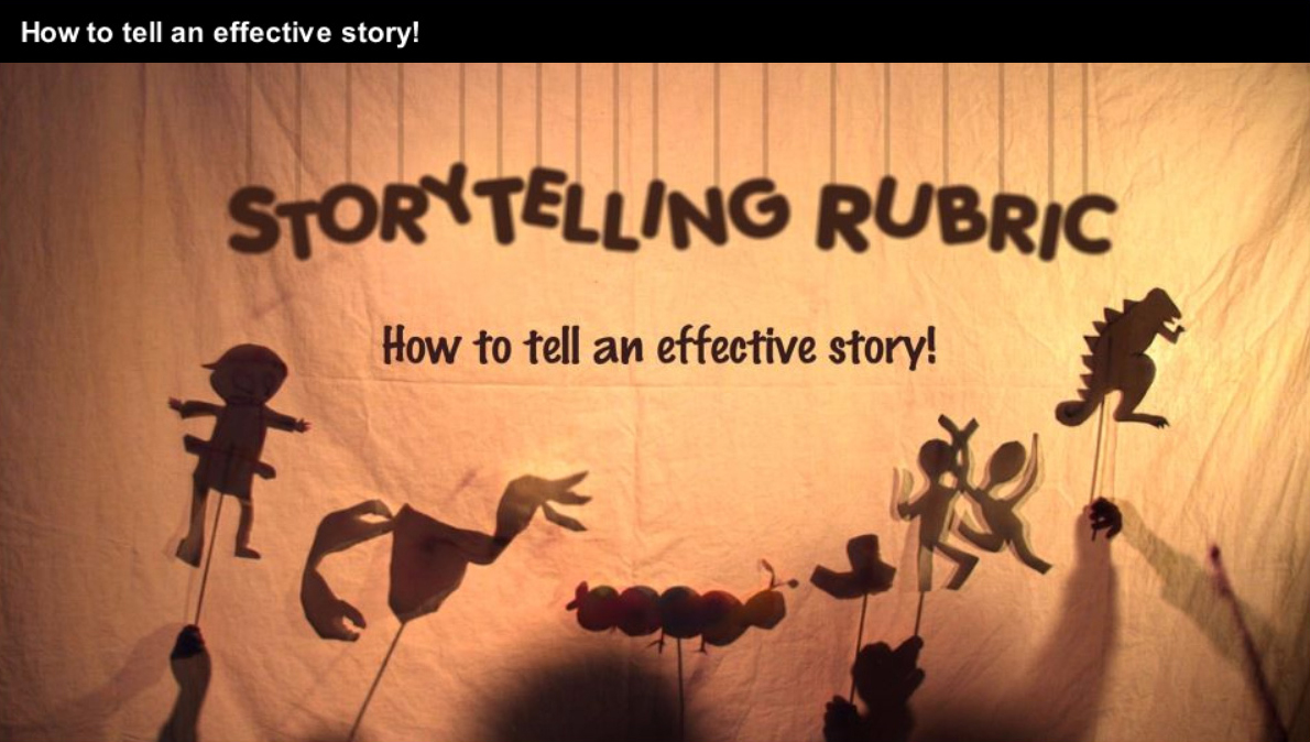 How To Tell My Story