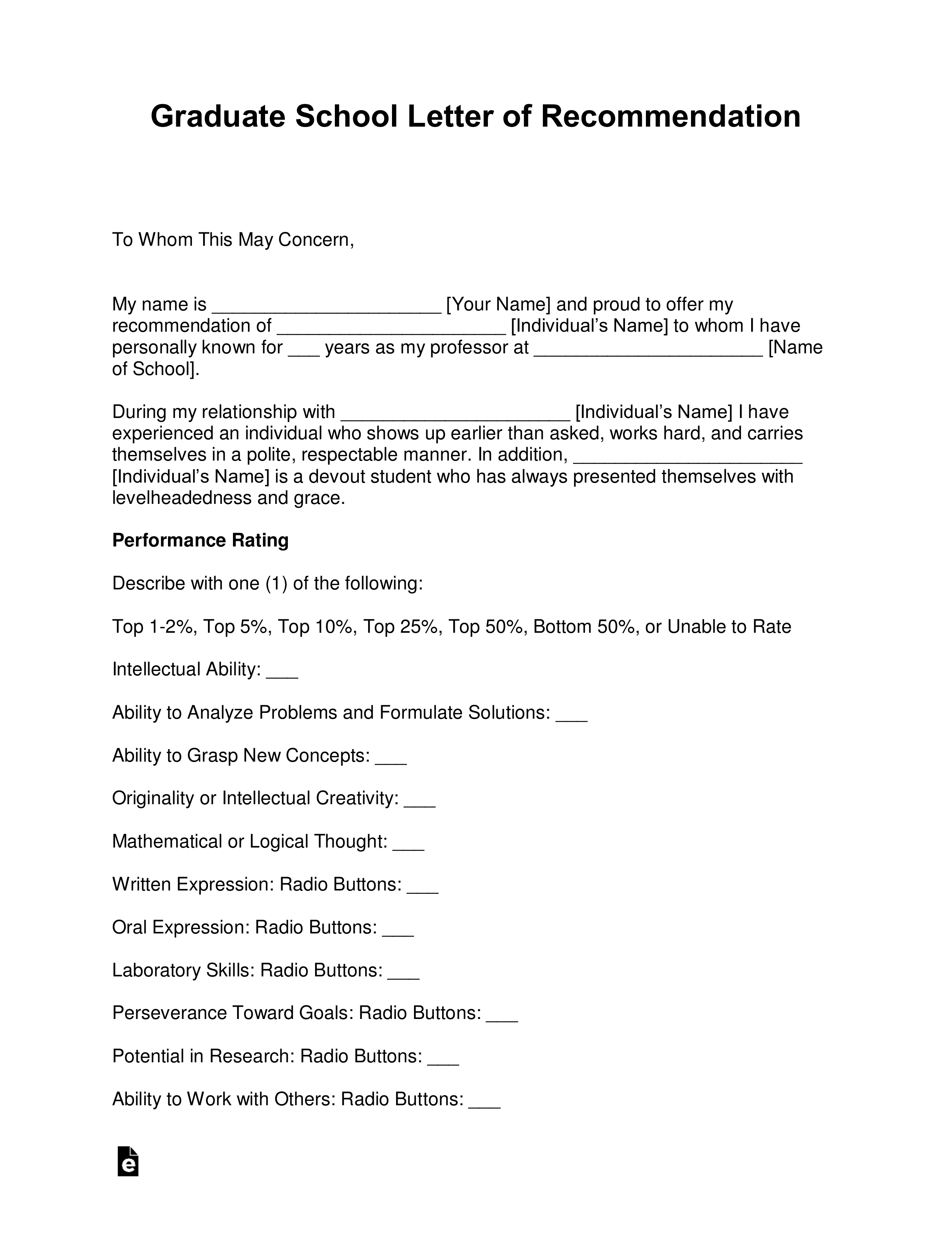 Sample Personal Letter Of Recommendation For Friend