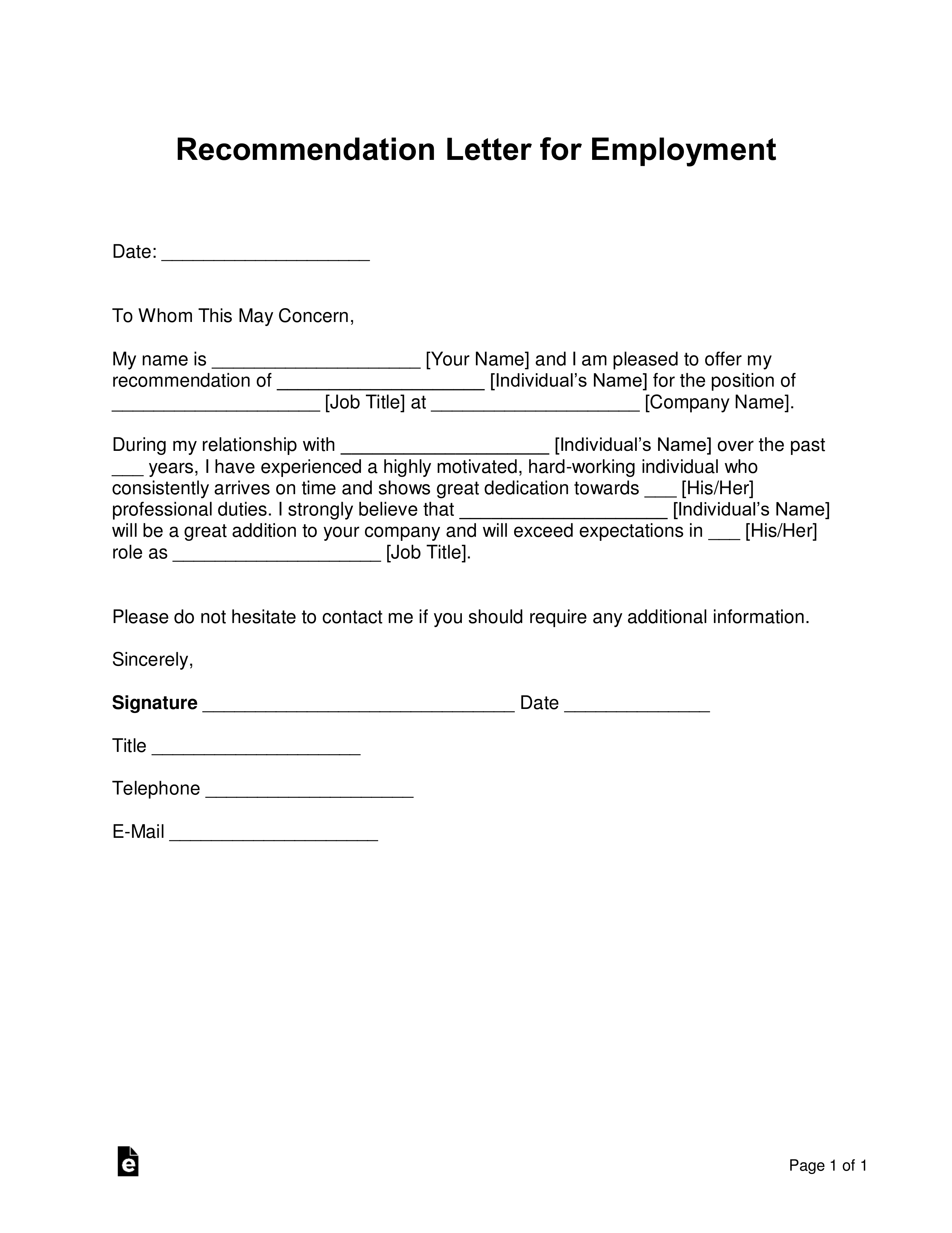 Help Me Write A Letter Of Recommendation