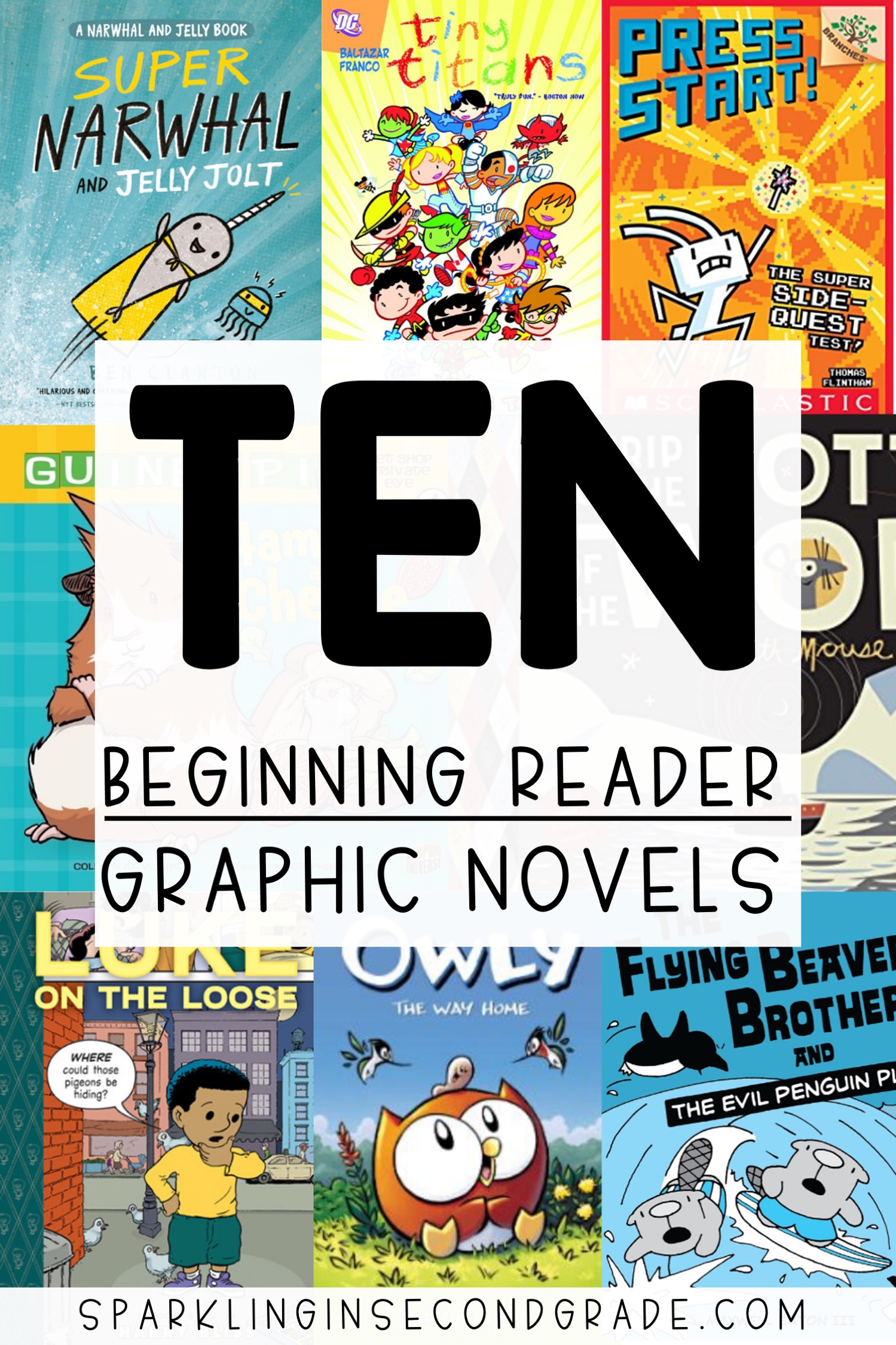 Graphic Novels For Beginning Readers