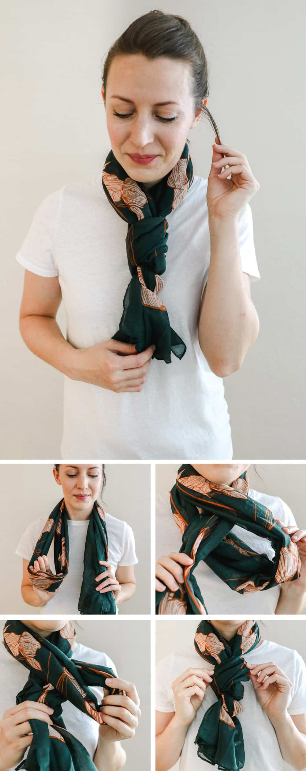 Different Ways To Tie An Infinity Scarf