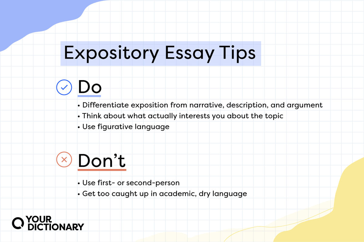 How To Write An Expository Essay Example