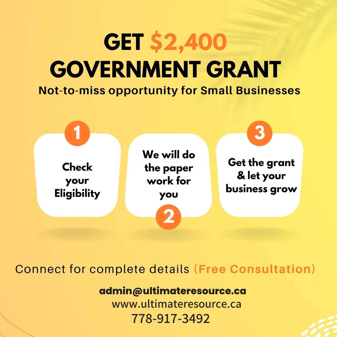 Get A Government Grant To Start A Business