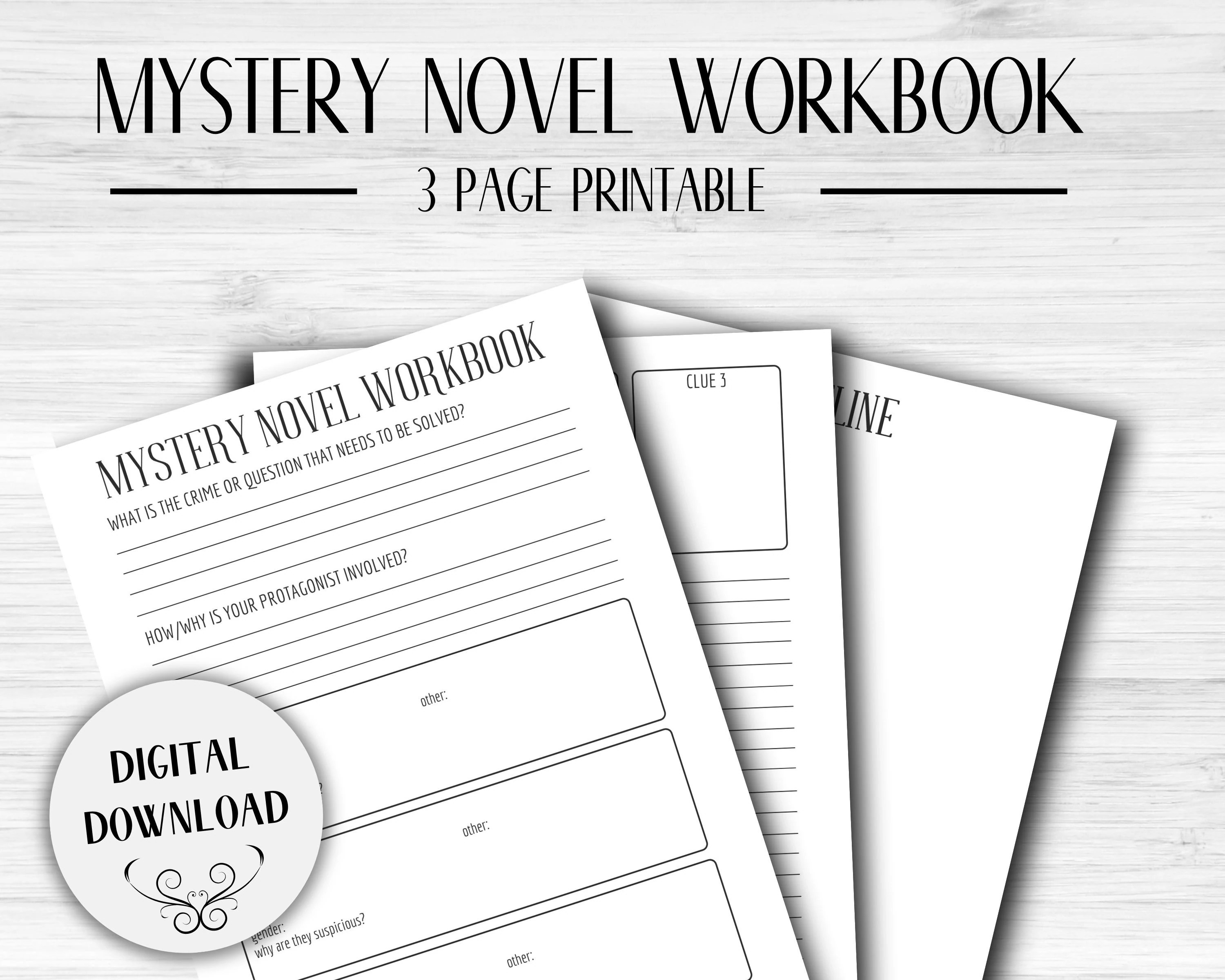 How To Write A Good Mystery Novel
