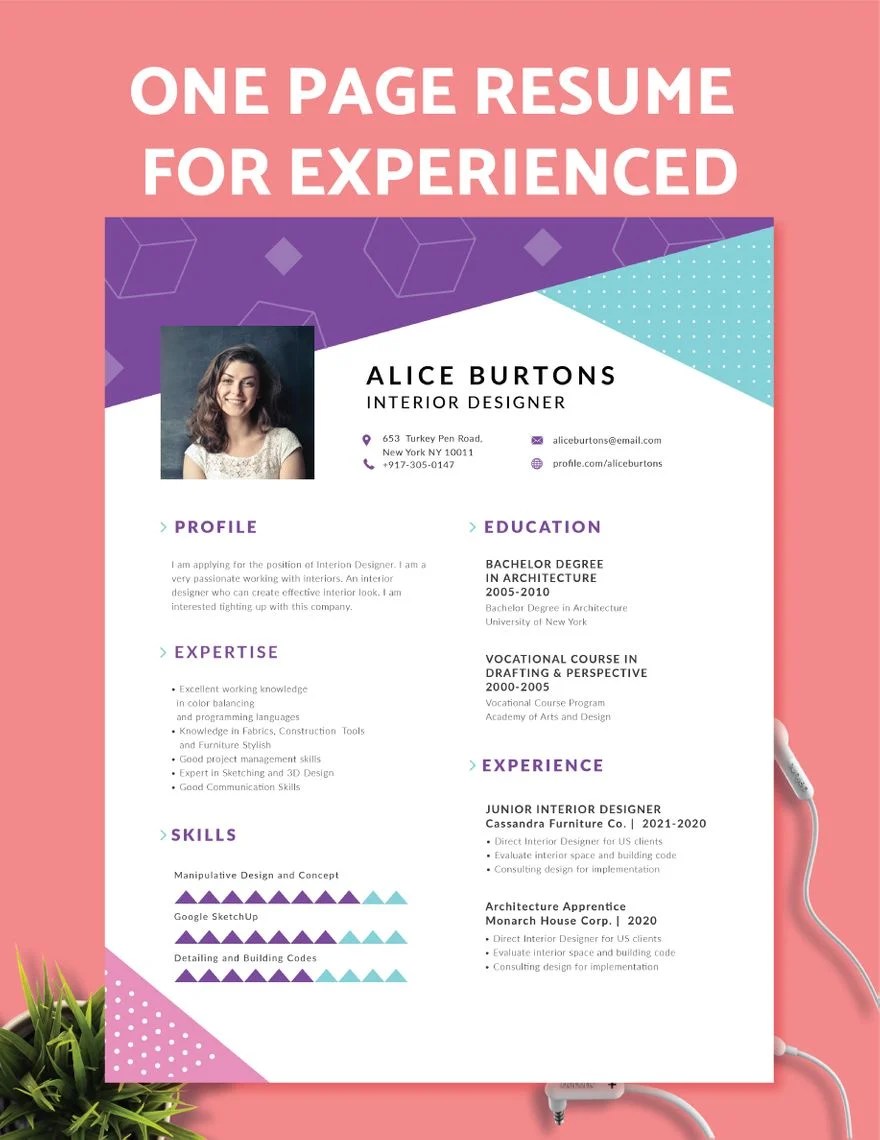Resume Template For Microsoft Word
