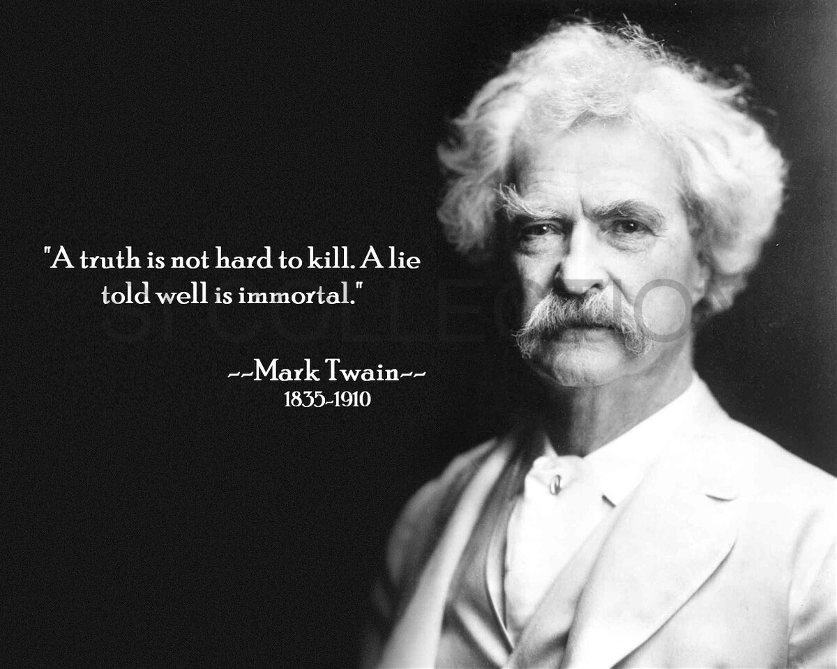 Mark Twain Tell The Truth