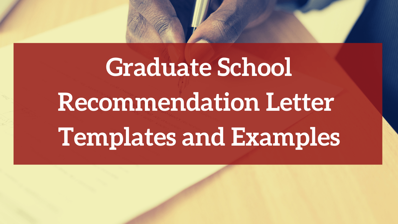 Letter Of Recommendation Template Example