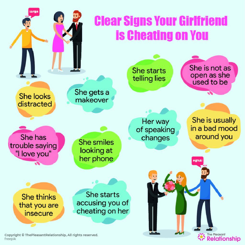Signs To Tell If Your Girlfriend Is Cheating