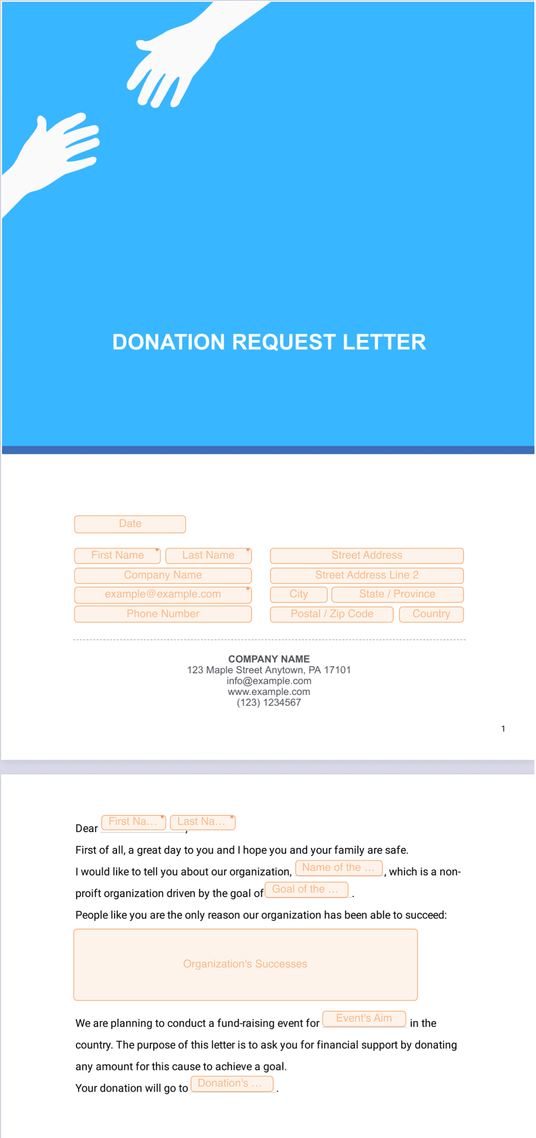 How To Write A Good Donation Request Letter